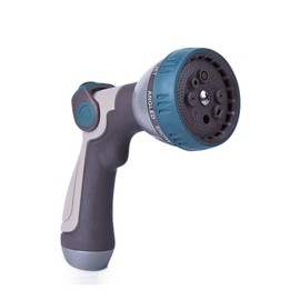 Garden Hose Nozzle – 8-Pattern Hose Sprayer with Thumb Control – Watering Tool for Garden, Car Wash, Lawn Care & Pet Shower