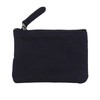 Velour Key Case with Key Ring & Metal Chain -