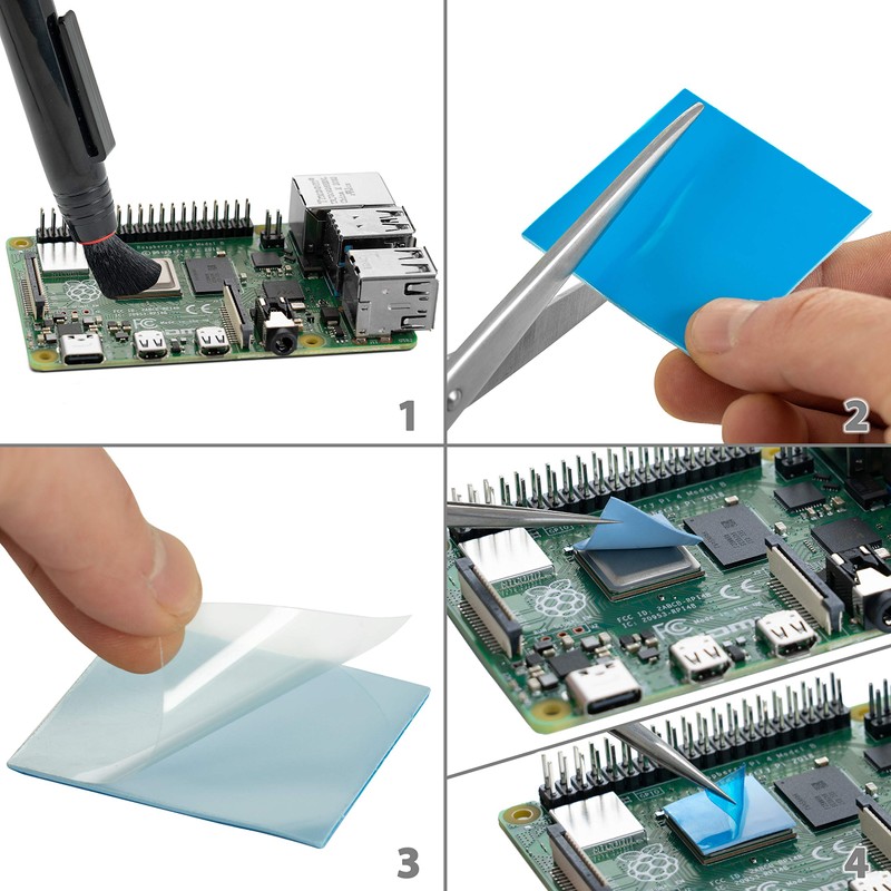 POPPSTAR Thermal Pad 50 x 50 mm with 6 W/mk