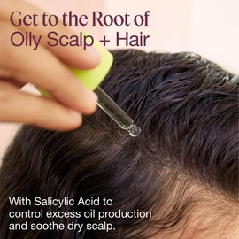 THE ROOTIST Clarify Balancing Serum for Oily Scalp, Hair Treament, 1oz