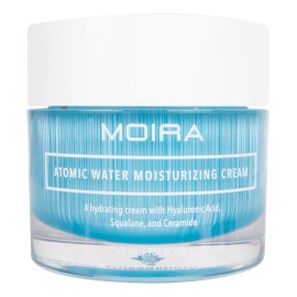 Crema hidratante facial Moira Cosmetics Atomic Water Moisturizing Cream para todo tipo de piel