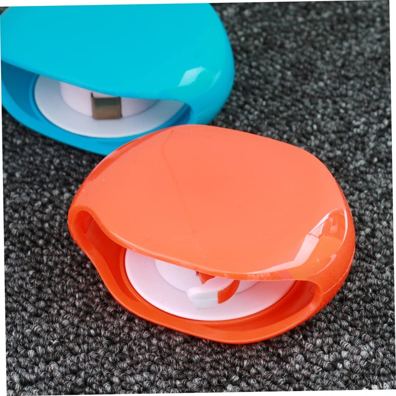 STOBOK 4pcs Automatic Roll Earphone Cable Winder Portable Storage Organizer