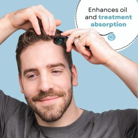 Folliroll Derma Roller - 540 Microagujas Para Barba, Cabello