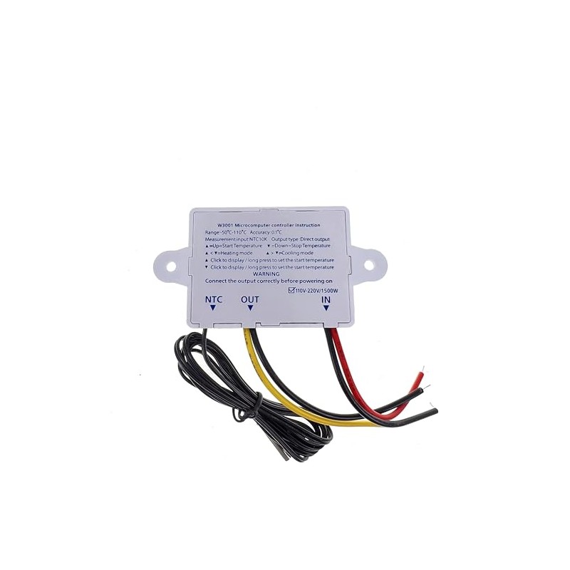 zmart W3001 100 V 10 A Digital Temperature Regulator Thermostat