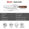 Ytuomzi Razor-Sharp Chef Knife, 8-inch High Carbon Stainless Steel Chef's