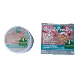 4 Frascos Crema Dolor Gota Alivio Dolor Arnica 10 G.