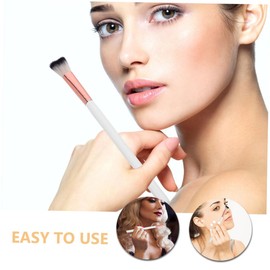 minkissy Professional Nose Shadow Brush Soft Bristles Makeup Tool for Women Portable Blending Brush Makeup Supply