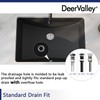 DeerValley DV-1U0086 Ally Undermount Bathroom Sink 21'' x 15'' Rectangular