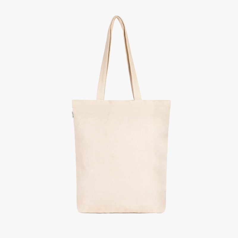Eco Right - Bolsa de lona estética para mujer, cierre