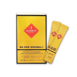 Grain On Gold Kamut Enzyme G 2g / 그레인온 골드 카무트효소 G 2g X 30포 1개 브랜드밀 옥수수맛 이지혜카뮤트 호라산밀