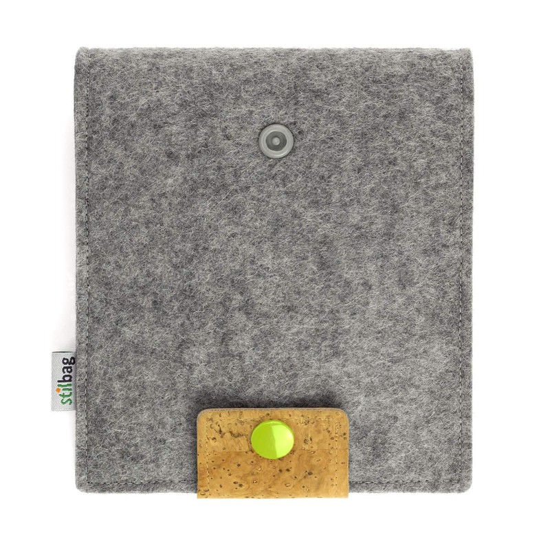 stilbag Charging Case for Smartphones Made of Wool Felt and