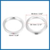 A ABSOPRO 4pcs OD 66.6mm to ID 54.1mm Aluminum Alloy