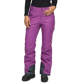 Arctix Women's Snow Sports Insulated Cargo Pants, Amethyst Melange, Small Tall