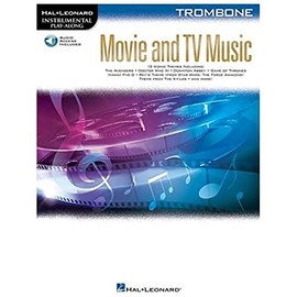 Movie and TV Music for Trombone: Instrumental Play-Along Series [With Access Code] (Hal Leonard Instrumental Play-along)