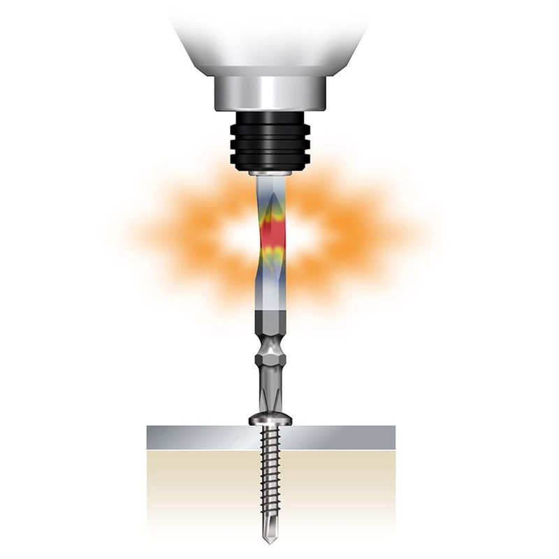 ANEX ACTM-2085 Color Torsion Bit, Double-Ended, Slim +2 x 85,