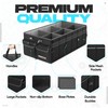 FORTEM Trunk Organizer For SUV Car Trunk Organizer, Foldable Storage,
