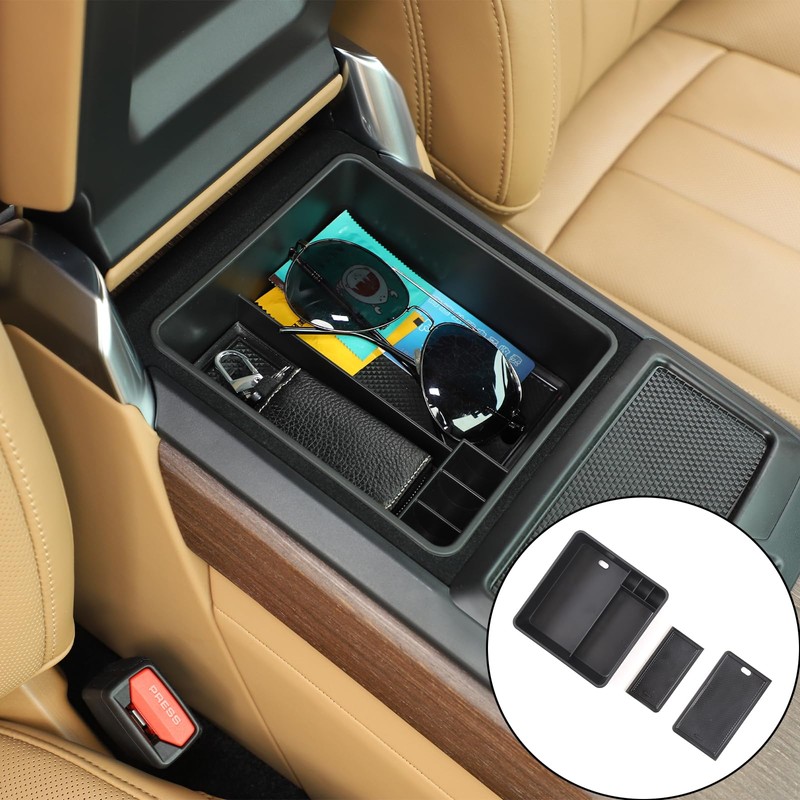 PIUGILH Center Console Storage Box Compatible with Land Rover Range