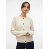 VERO MODA Women's Vmnovah LS O-Neck Button Cardi Ga Noos