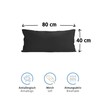 Komfortec 100% Cotton Cushion Covers, Set of 2, 40 x