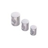 Carlisle Brass FTD430BSS FTD Cylindrical KNOB 20MM, Polished Stainless Steel,