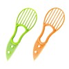2 Pieces Avocado Cutter, Avocado Slicer, Multifunctional Fruit Cutter, Simple