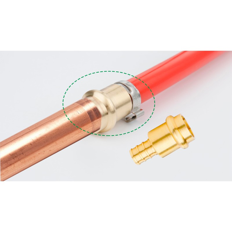 WHK 12 Pack 1/2" Press Propress x 1/2" PEX Adapter