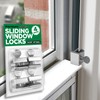 Window Locks, 4 Pack Window Locks for Vertical and Horizontal