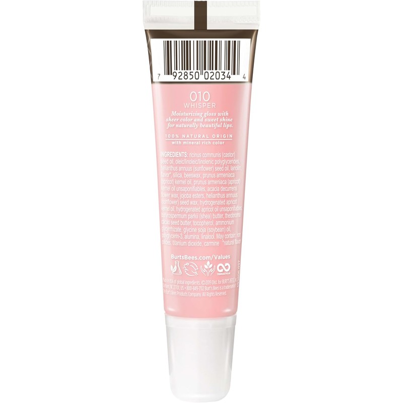 Burt's Bees Brillo Labial Lip Shine Whisper – Color Ligero