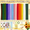 Pipe Cleaner Flower Kit, 700PCS Premium Pipe Cleaners Bulk with