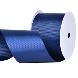 Ribest Navy Grosgrain Ribbon, 2 Inch 10 Yard Ribbon for Crafts Gift Wrapping Bows Wedding Party Decoration Bouquet