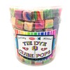 Hard Candy Cube Lollipop Suckers: Individually Wrapped Flavored Sucker Pack