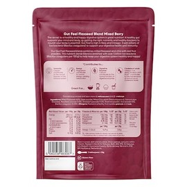 Naturya Gut Feel Flaxseed Blend Mixed Berry 240g
