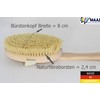 MAAJ Bath Brush with Hand Strap and Detachable Handle/Made in