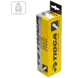 Tioga Inner Tube (English) 0.8 x 0.04 - 0.05 inches (20 x 1.10 - 1.20 mm), Valve Length: 1.1 inches (27 mm)