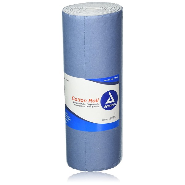 Dynarex Cotton Roll Non-Sterile 12"X56" 1 lb