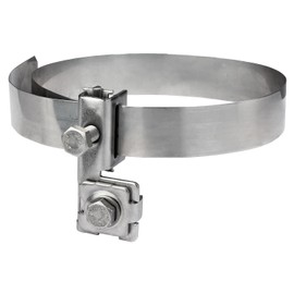 Kathrein ZEU 168 Grounding Band Clamp Stainless Steel 55 cm Length