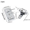 T Tulead 2 Pcs Padlock Hasp Cabinet Latch Lock, Locking