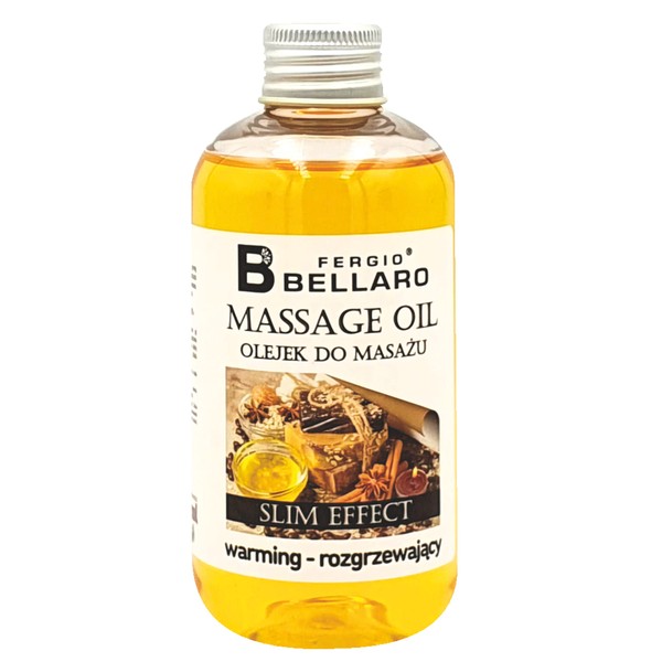FERGIO BELLARO Massage Oil Slim Effect, Warming, 200 ml