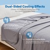 Ailemei Direct Cooling Blanket King Size for Couch, Double-Sided Summer
