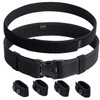 TACNEX Duty Belt w/Hook Lining 4 Keepers Police Law Enforcement