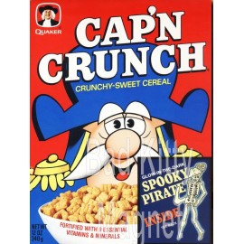 Cap'n Crunch Vintage Cereal Box High Quality Metal Fridge Magnet 3x4 7603