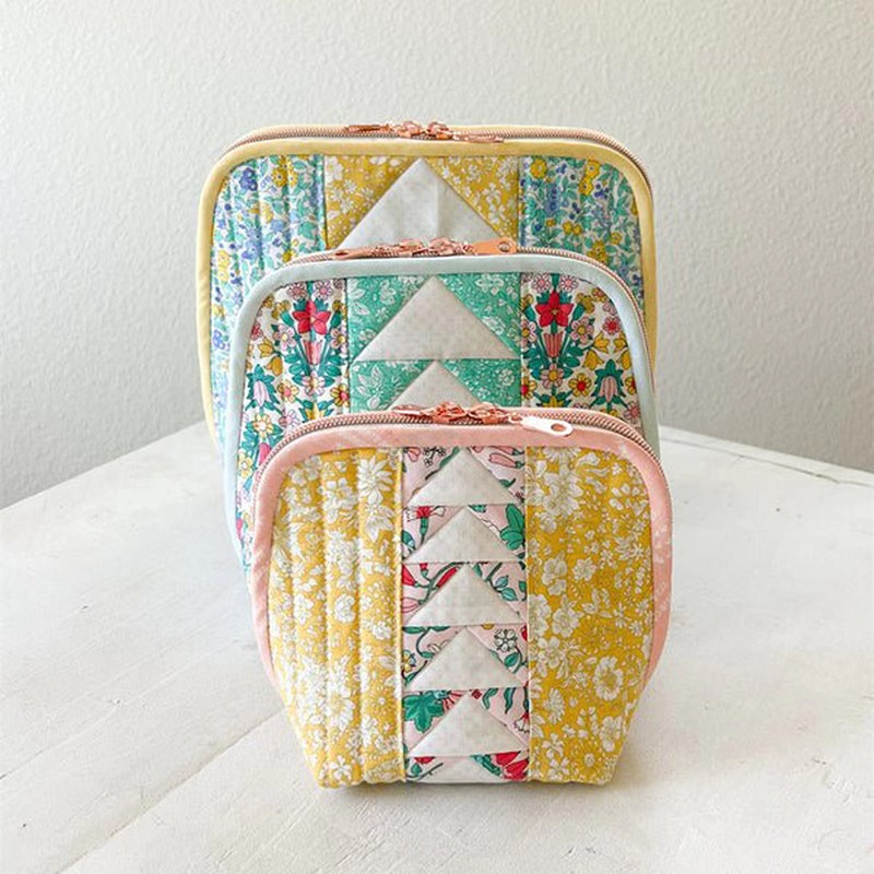 3Pcs Cute Bag Acrylic Template Acrylic Pouch Pattern Stencil Template