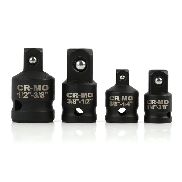 4 Pieces Socket Adapter Ratchet Adapter Socket Adapter 1/4 to
