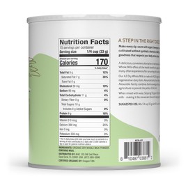 Dr. Mercola Solspring Organic A2 Dry Whole Milk - Powdered Milk with A2 Beta-Casein for Less Digestive Discomfort - Organic, Gluten-Free & Soy-Free - Original Flavor - 17.4 oz (15 Servings)
