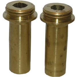 LASCO SB-216 Mobile Home 21/32 by 18 by 1 9/16 Brass Shower Seats for Price Pfister Brand, Brass, 2-Pack