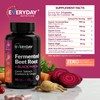 EVERYDAY NUTRITION Organic Fermented Beet Root, Black Maca, Carrot, Spinach,