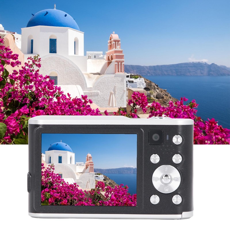 Pocket Camera 48MP 4K Ultra HD Dual Lens 16x Zoom