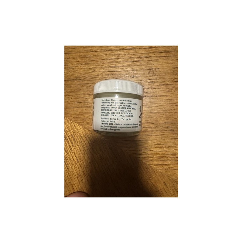 Tea Tree Eucalyptus Chest Rub