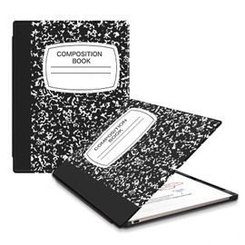 QIOFEARTH Case for Remarkable Paper Pro Tablet 11.8" (2024 Released) Lightweight and Hard Back Shell Protective Book Folio Cover,Have Auto Sleep/Wake,Pen Holder and Pen Tips Box (Black Notebook)
