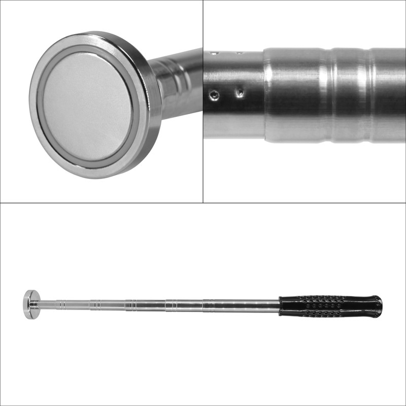Telescoping Magnetic pickup Tool Heavy 41" long 35lb suction magnets